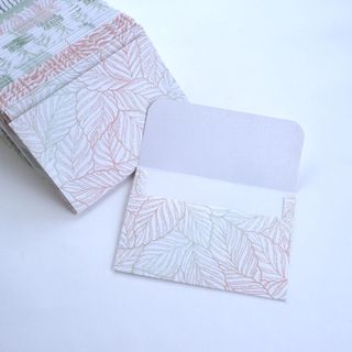 Sobres pequeños hechos a mano