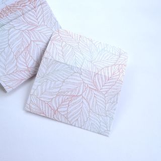 Sobres pequeños hechos a mano