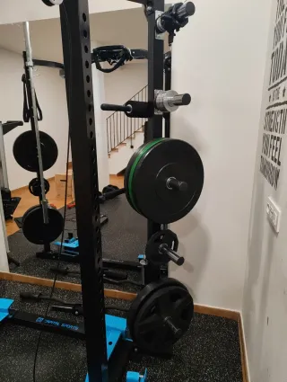 Rack de potencia para sentadillas y press