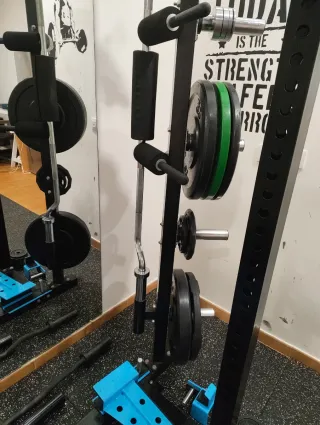 Rack de potencia para sentadillas y press