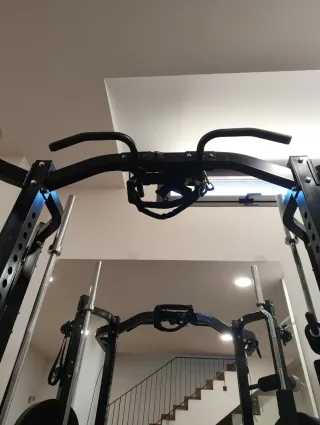 Rack de potencia para sentadillas y press