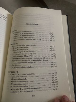 Historia de la Literatura Universal (2 Tomos)