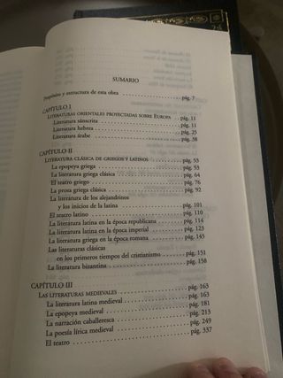Historia de la Literatura Universal (2 Tomos)