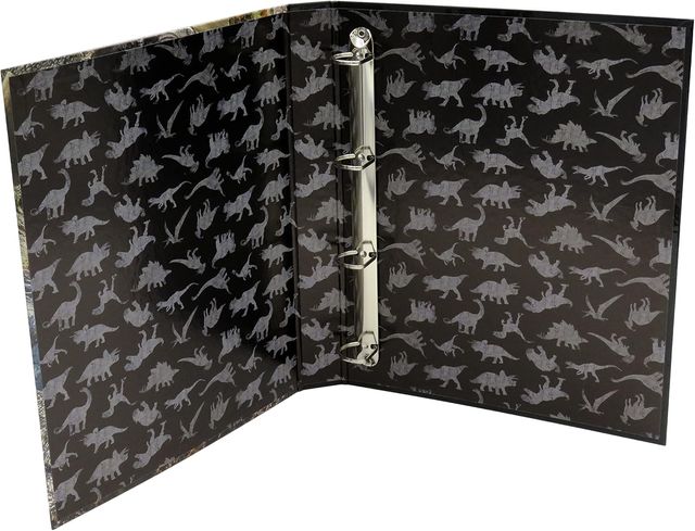 Pasta de Argolas Jurassic World A4