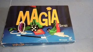 ANTIGUO JUEGO MAGIA BORRAS 125 TRUCOS