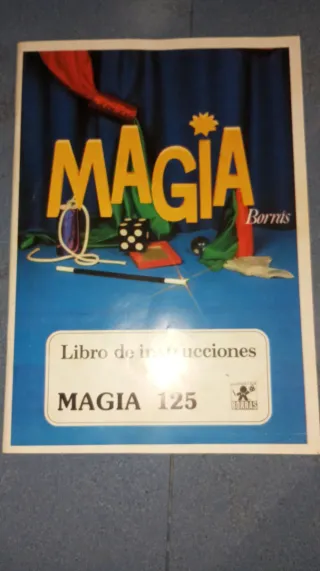 ANTIGUO JUEGO MAGIA BORRAS 125 TRUCOS