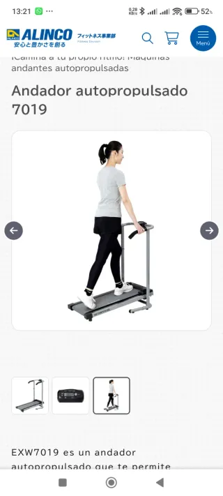 Andador autopropulsado Alinco 7019