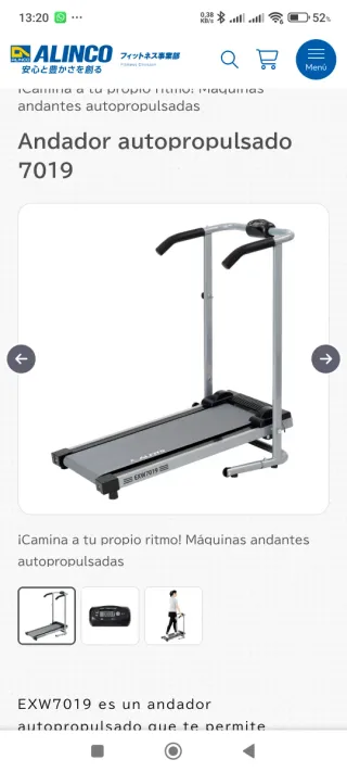 Andador autopropulsado Alinco 7019