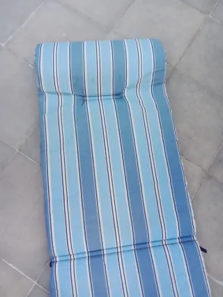 Colchoneta para tumbona de playa