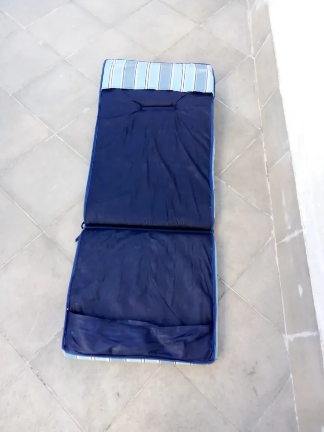Colchoneta para tumbona de playa