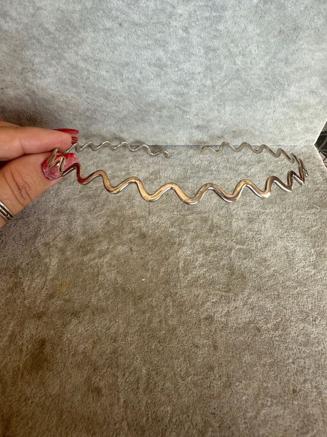 Collar Choker Plata 925 Ondulado