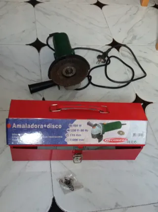 Amoladora Angular Technipro Verde