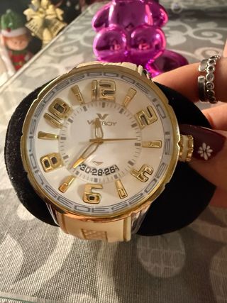 Reloj Viceroy Dorado y Blanco