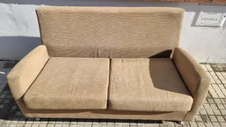 Sofás de diseño beige en tela.