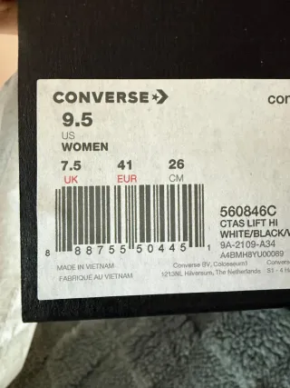 Zapatillas Converse Blancas Plataforma