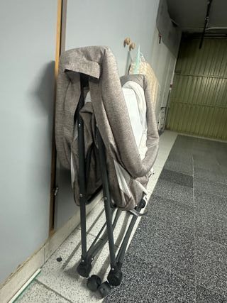 Cuna plegable con colchón