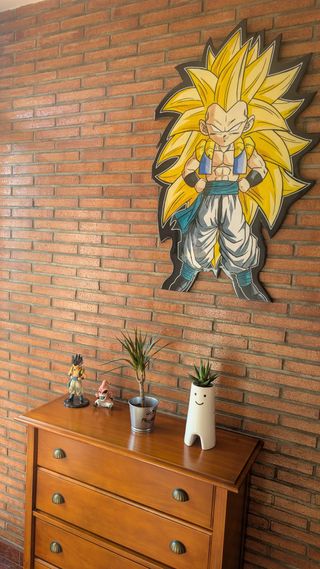 Cuadro Perchero Gotenks SSJ3