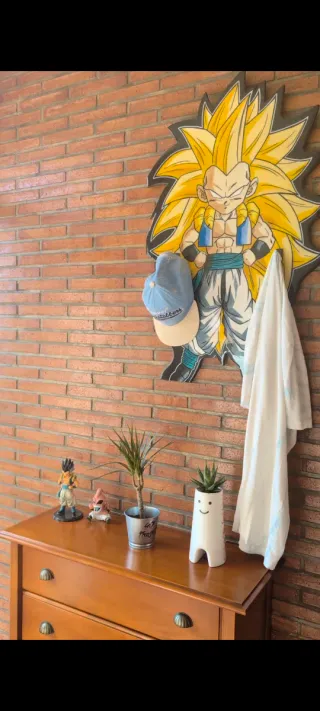 Cuadro Perchero Gotenks SSJ3