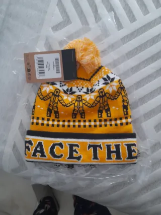 Gorro The North Face Amarillo y Negro