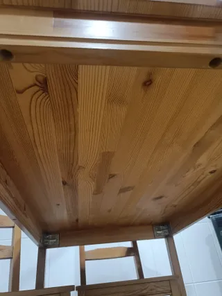 Mesa madera con 4 sillas Ikea Hägernäs