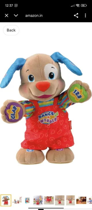 Perrito Fisher-Price Baila y Canta