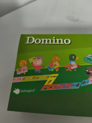 Dominó infantil con caja
