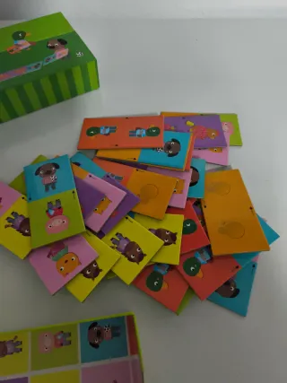 Dominó infantil con caja