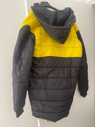 Chaqueta Joma Negra y Amarilla Talla M