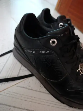 Deportivas Tommy Hilfiger Negras Talla 38.5/39