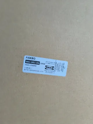 Marco IKEA FISKBO 40x50 cm Negro