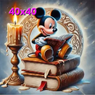 Diamond painting- Mickey Mouse 40x40