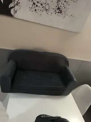 Sofá para mascotas Amazon gris