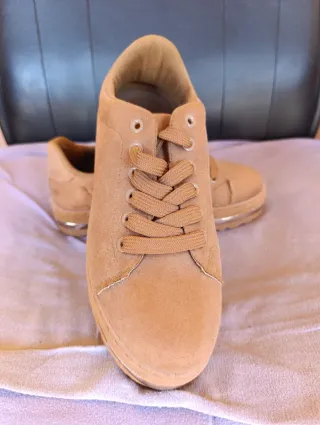 Zapatos ante marrón Talla 39