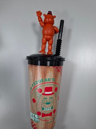 Five Nights at Freddy's 2 Vaso 50ml + Paja