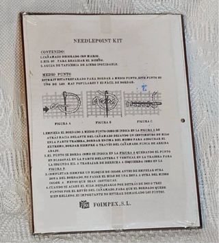 Kit Punto de Cruz Gatitos Manualidades