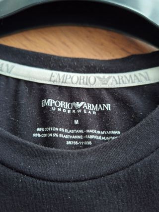 T-shirt Emporio Armani M Nera
