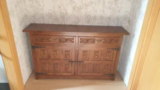Recibidor antiguo de madera