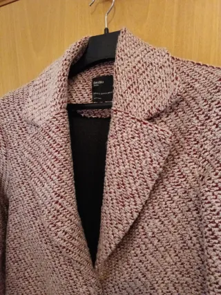 Parka burdeos y rosita Talla XS-S