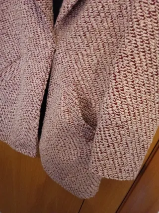 Parka burdeos y rosita Talla XS-S