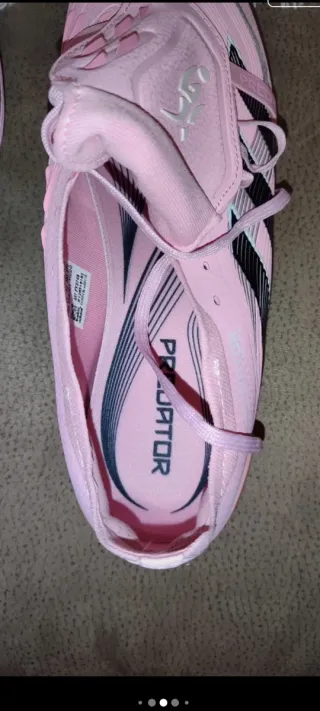 Scarpe calcio Adidas Predator rosa n. 44