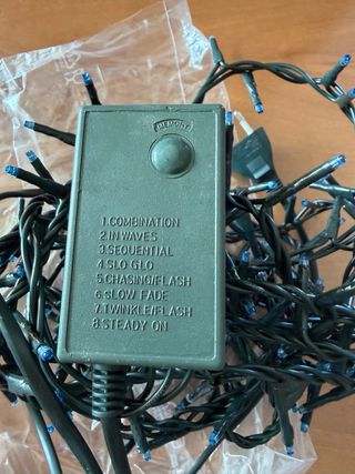 Luci Natale Blu 180 Micro Lampade