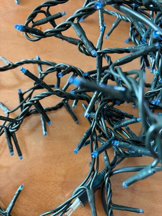 Luci Natale Blu 180 Micro Lampade