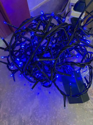 Luci Natale Blu 180 Micro Lampade