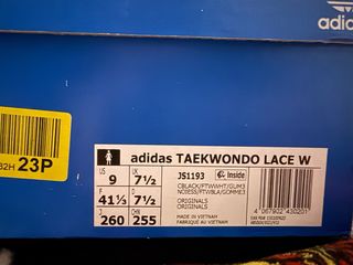 Adidas Taekwondo Lace W Negro/Blanco