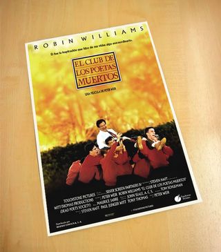 Póster de cine EL CLUB DE LOS POETAS MUERTOS