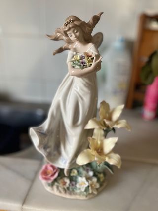 Figura Lladró Ángel Flores