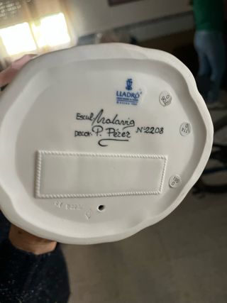 Figura Lladró Ángel Flores