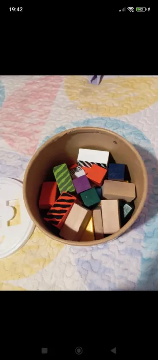 Bloques Madera 18 Meses