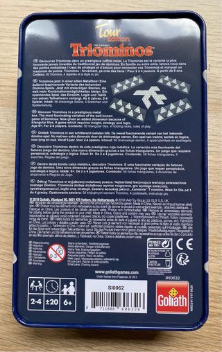 Juego de mesa Triominos Tour Edition