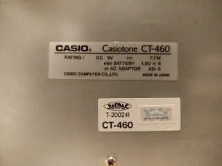 Teclado Casio CT-460 CasioTone